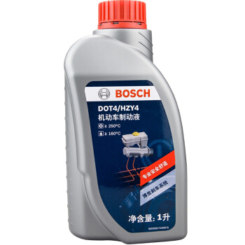 博世(BOSCH) DOT4 刹车油/制动液/离合器油 1L 博世(BOSCH) DOT4 刹车油/制动液/离合器油 1L