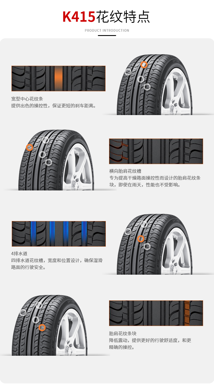 ��̩(Hankook)��̥/������̥ 205/55R16 91V K415